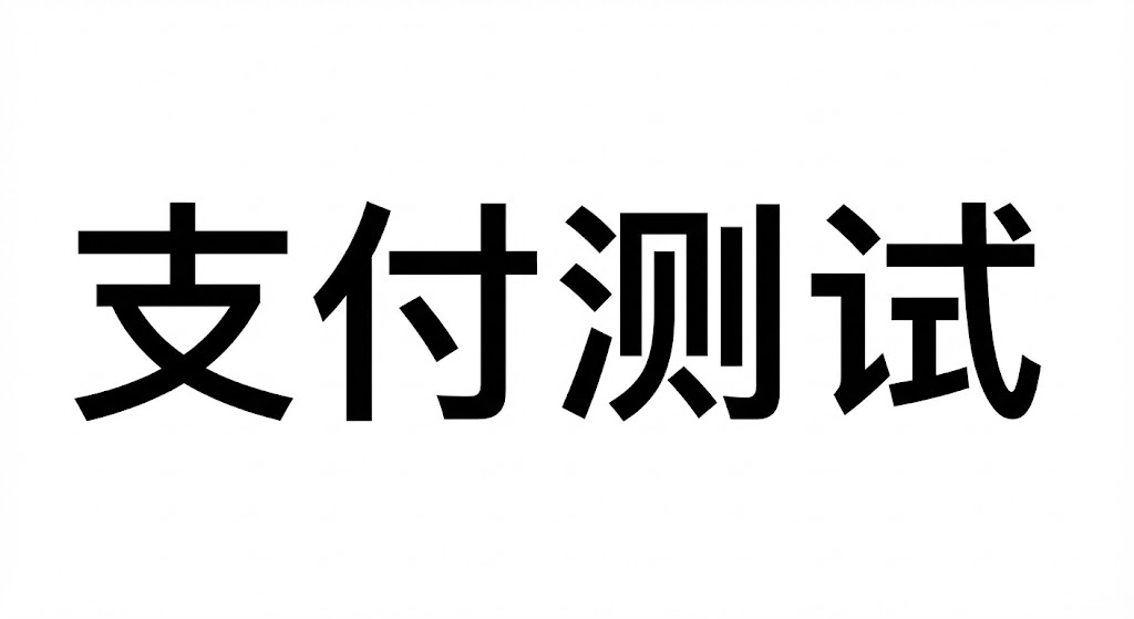 支付测试